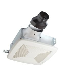 Broan-NuTone LoProfile 4" Bathroom Ventilation Fan, Single Speed - 80 CFM, Energy Star Certified
