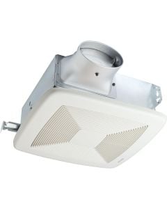 Broan-NuTone LoProfile 4" Bathroom Ventilation Fan, Single Speed - 80 CFM, Energy Star Certified